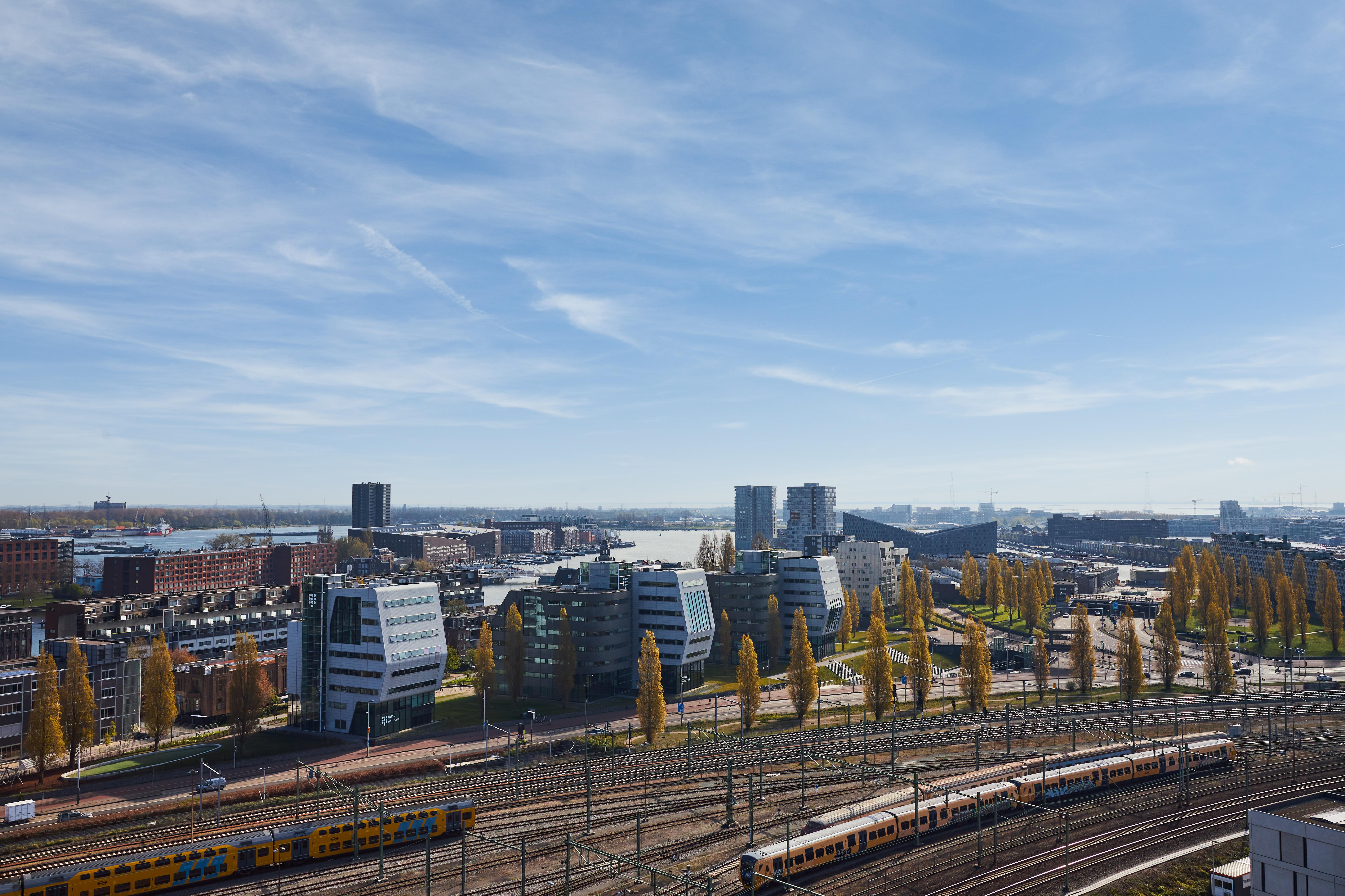 Inntel Hotels Amsterdam Landmark Экстерьер фото The view of the city from the top of the tower